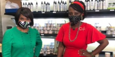 Martha Lupai with Channel 5
News Talk of Town. Talking about the benefits of Neta’s Natural products