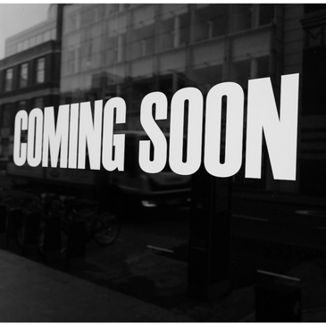 a coming soon sign