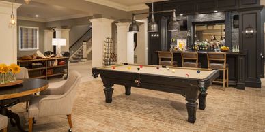 Game Room with Bar
