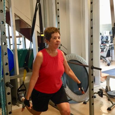 Patricia Gray Personal Training Client Group Fitness Oasis Training