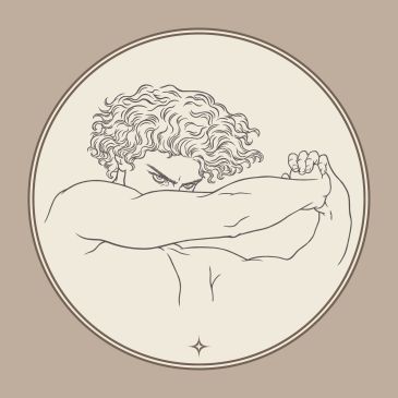 Dessin académique Lucifer, l’Ange déchu d’Alexandre Cabanel, interprété par Lysa Karell