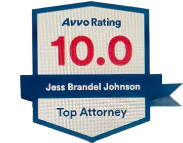 Jess Johnson has a 10.0 rating on AVVO. Contact Jess Johnson Law today if you need a defense lawyer.