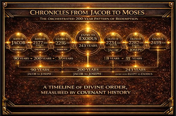 Chronicles from Jacob to Moses