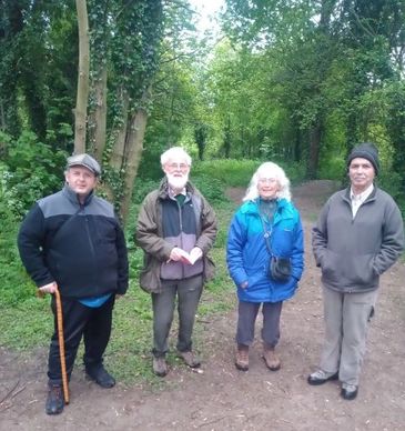The Gainsborough branch of Lincolnshire Wildlife Trust celebrated International Dawn Chorus Day.