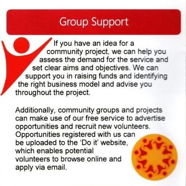 Voluntary Centre Services serve Lincoln, North Kesteven and West Lindsey.