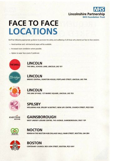 The Recovery College offers a range free  educational courses available in Gainsborough and online.