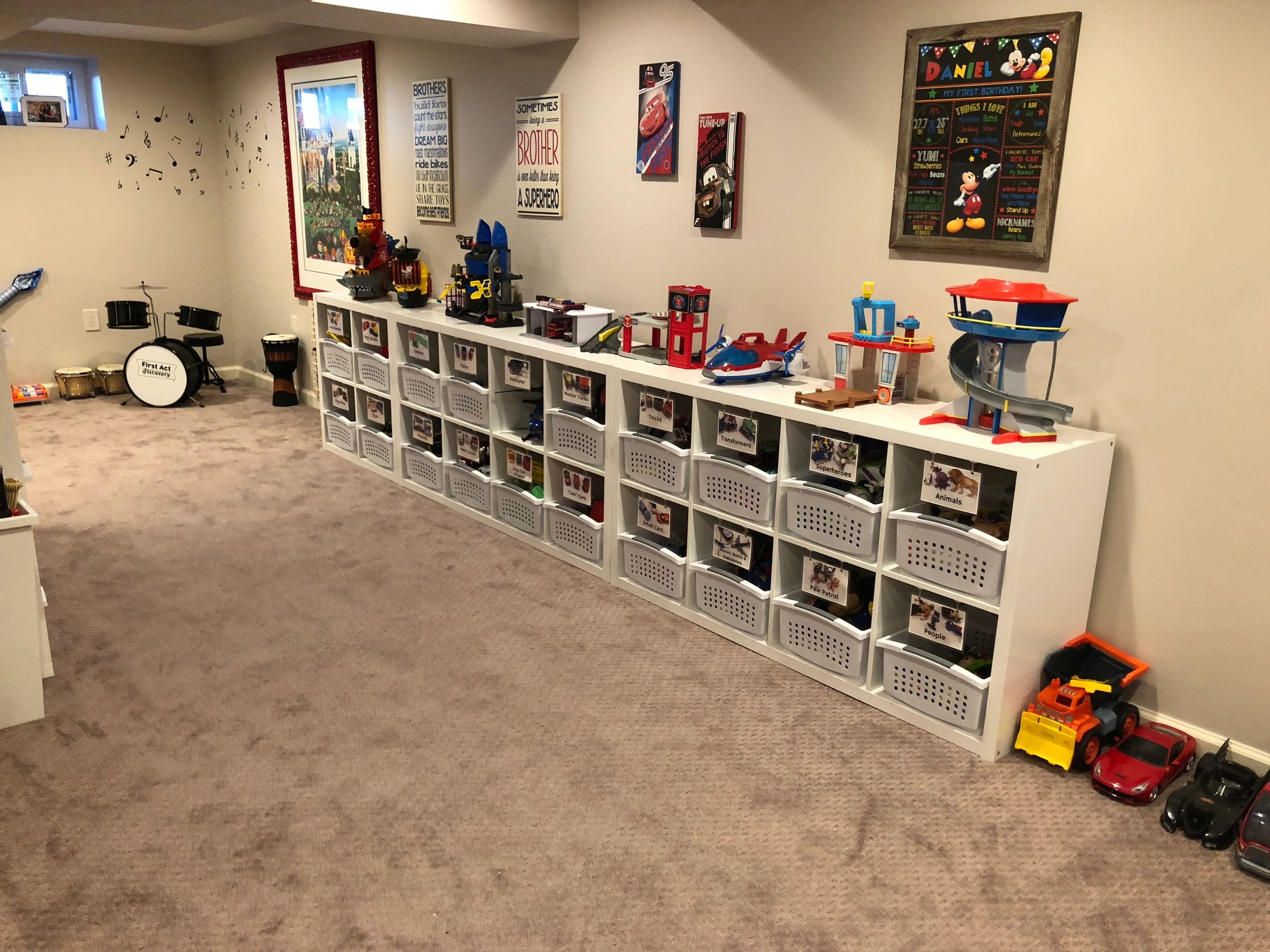 correct toy storage