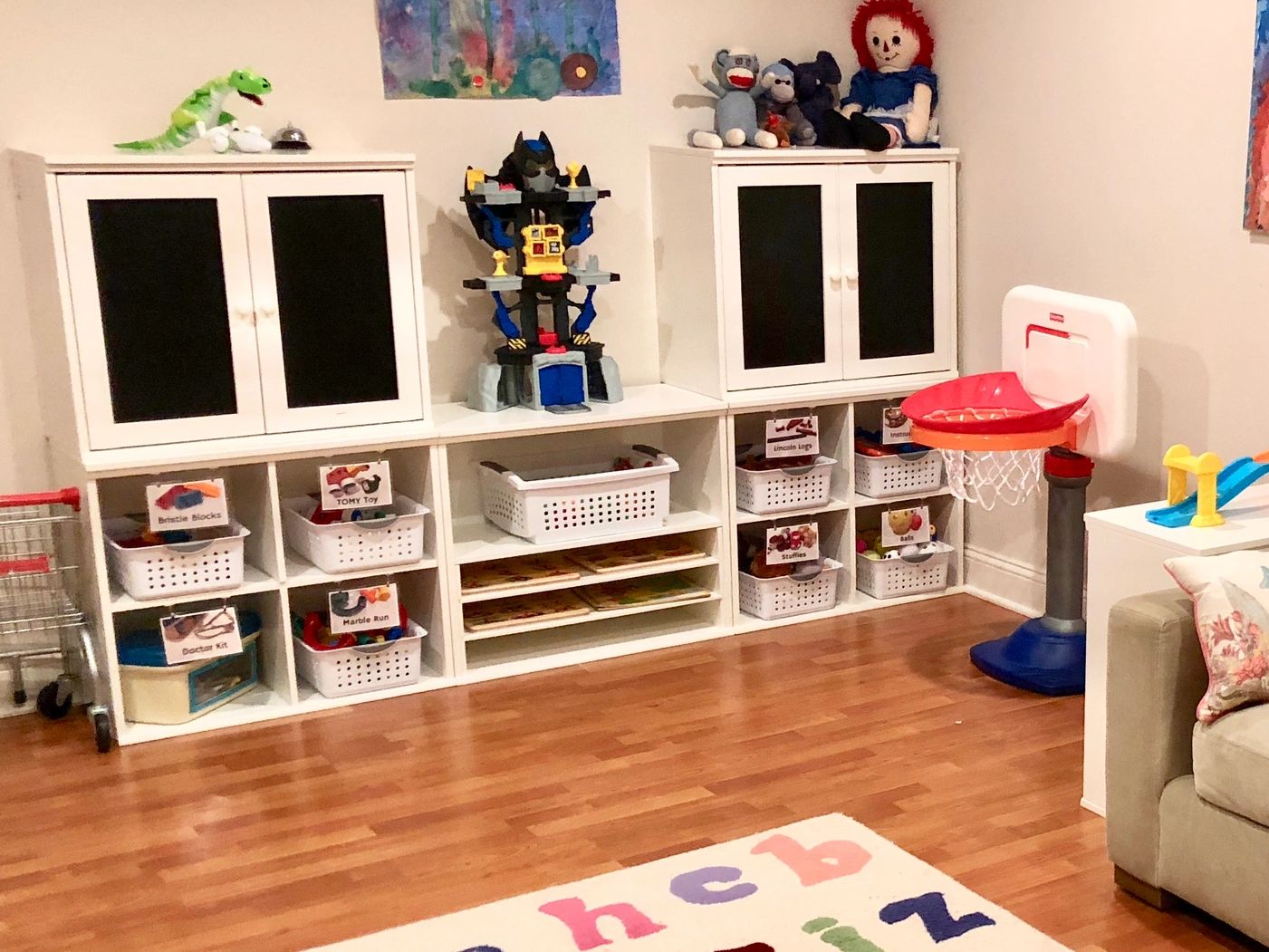 reusing storage you already have for toys