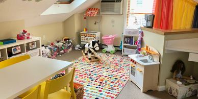 An amazing organized playroom