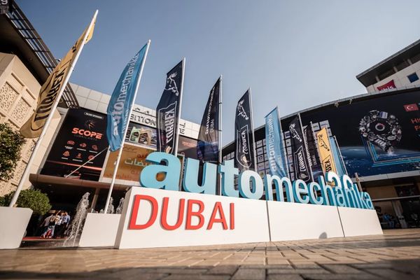 At Automechanika Dubai; the largest automotive aftermarket trade show in the MEA region.