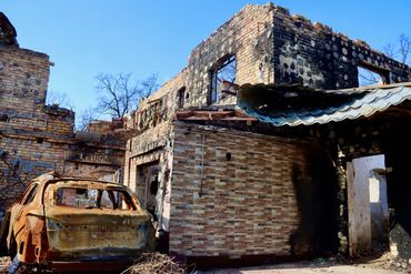 This home has been selected to be our first family rebuild in Ukraine. It is a home in Irpin destroy
