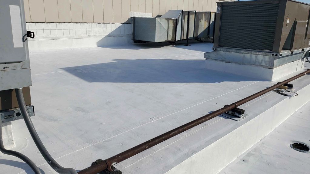 Elastomeric restoration over EPDM membrane