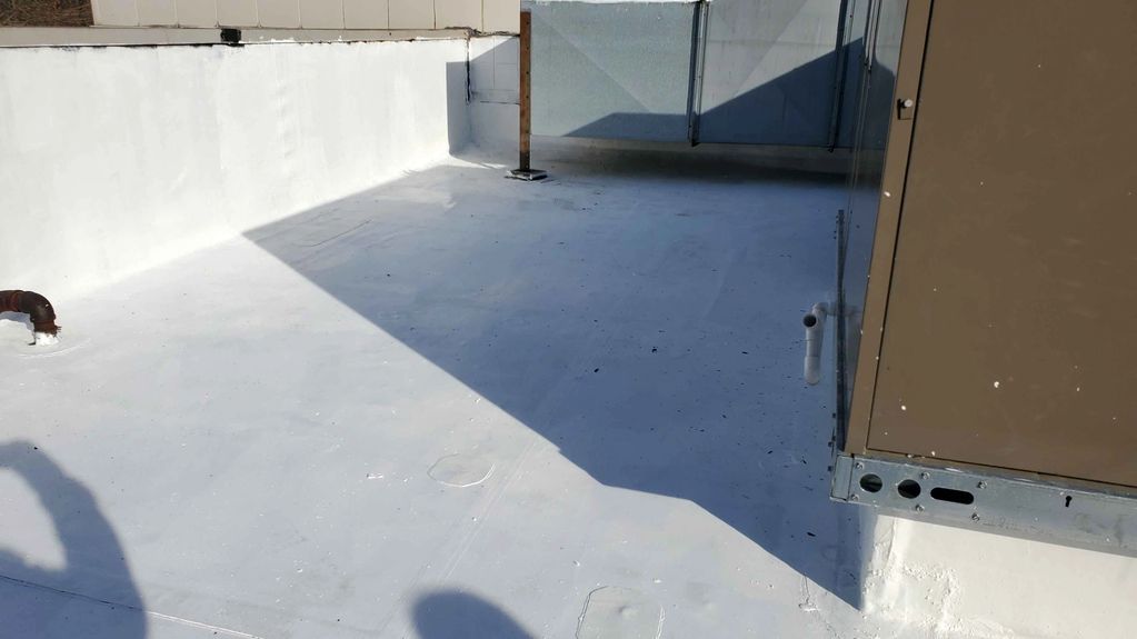 Elastomeric restoration over EPDM membrane