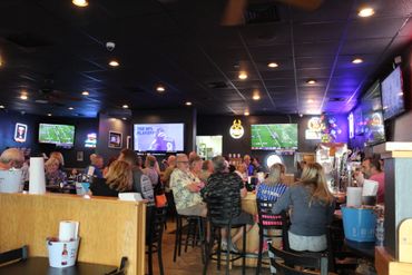 Restaurant with sports bar feel. Great food and great people.