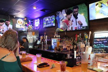 Full sports bar restaurant.