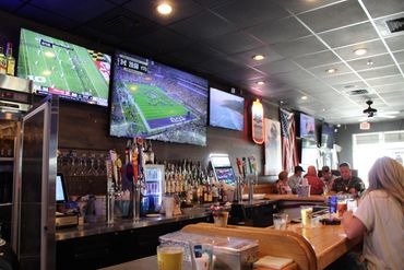 Full service bar restaurant.