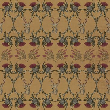 Surface pattern design, highland, pattern, wallpaper, fabric, interiors, art and design, licensing
