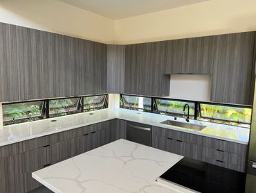 Kitchen in new home build - Kihei