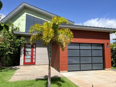 Exterior at new home build - Kihei