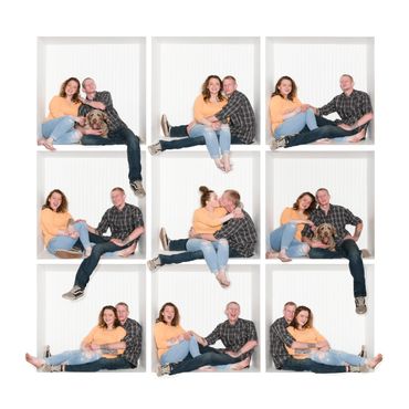 couples inside the box photoshoot warrenton