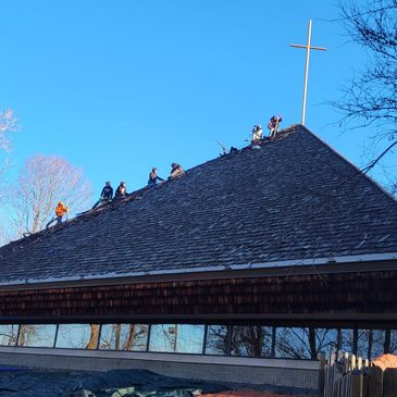Westland Roofing installation