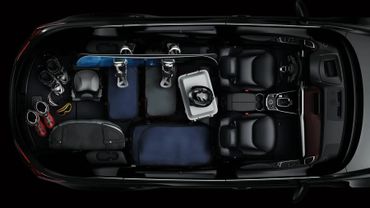 Plenty of room for cargo and luggage