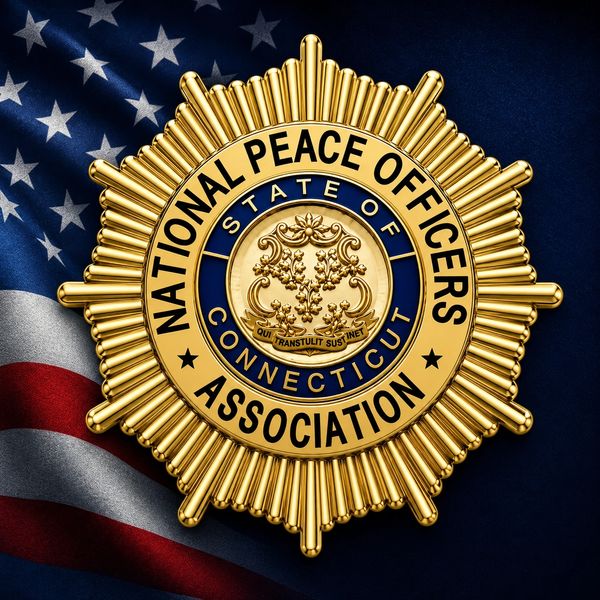 Badge of Connecticut National Peace Officers Association.