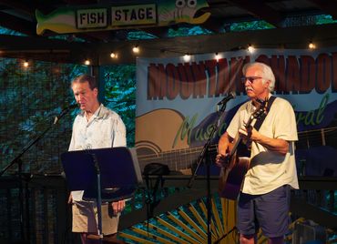 David Wicker and Mel Jones