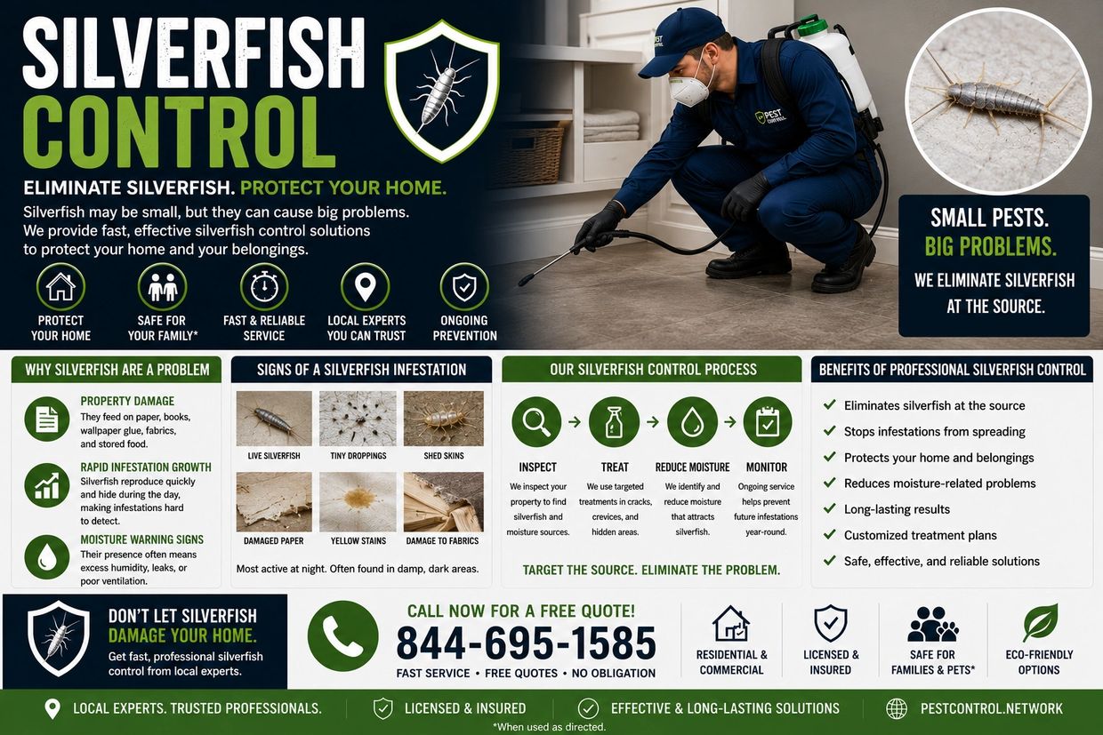 Silverfish Pest Control