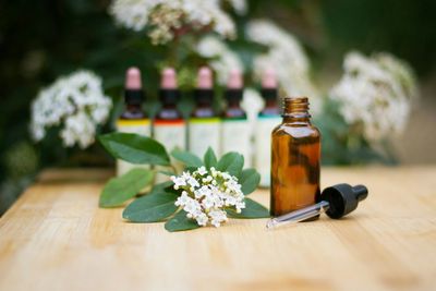 Homeopathy bottles