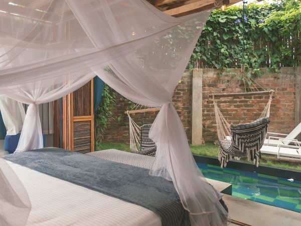 King suite con piscina privada para pareja en la guajira Colombia Sur America