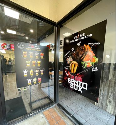 custom printed windows with vinyl film graphics and custom installation in Tamarac, FL