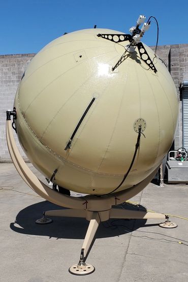 SATCOM position reflector antenna motion control