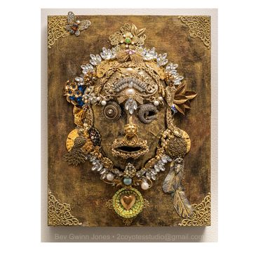 Mask created for local non-profit auction