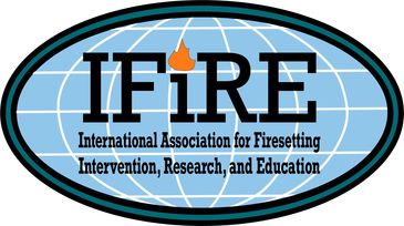 Logo of IFIRE with a flame symbol and text.