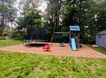 Playground area and mulch installs