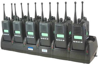 12-Unit Charger with External Power Supply 
EC12M