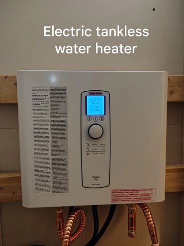 Electric tankless water heater