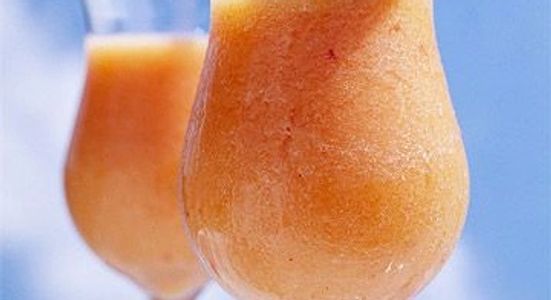 frozen Peach Bellini or a lemon drop martinis.