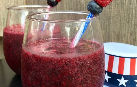 wine cocktail mixed with rose wine and Brandy with fruit