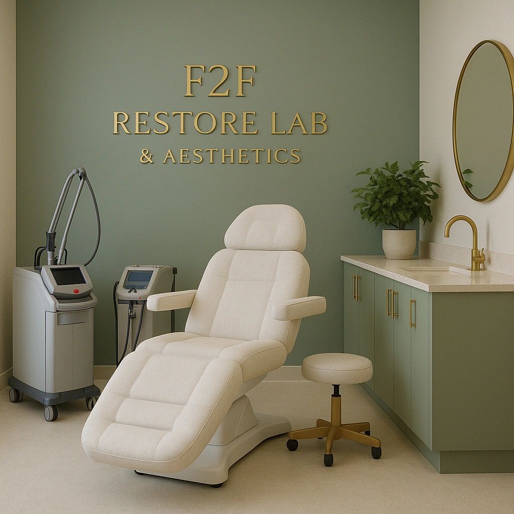 A serene landscape featuring a calm lake surrounded by lush green trees and distant mountains under a clear blue sky.