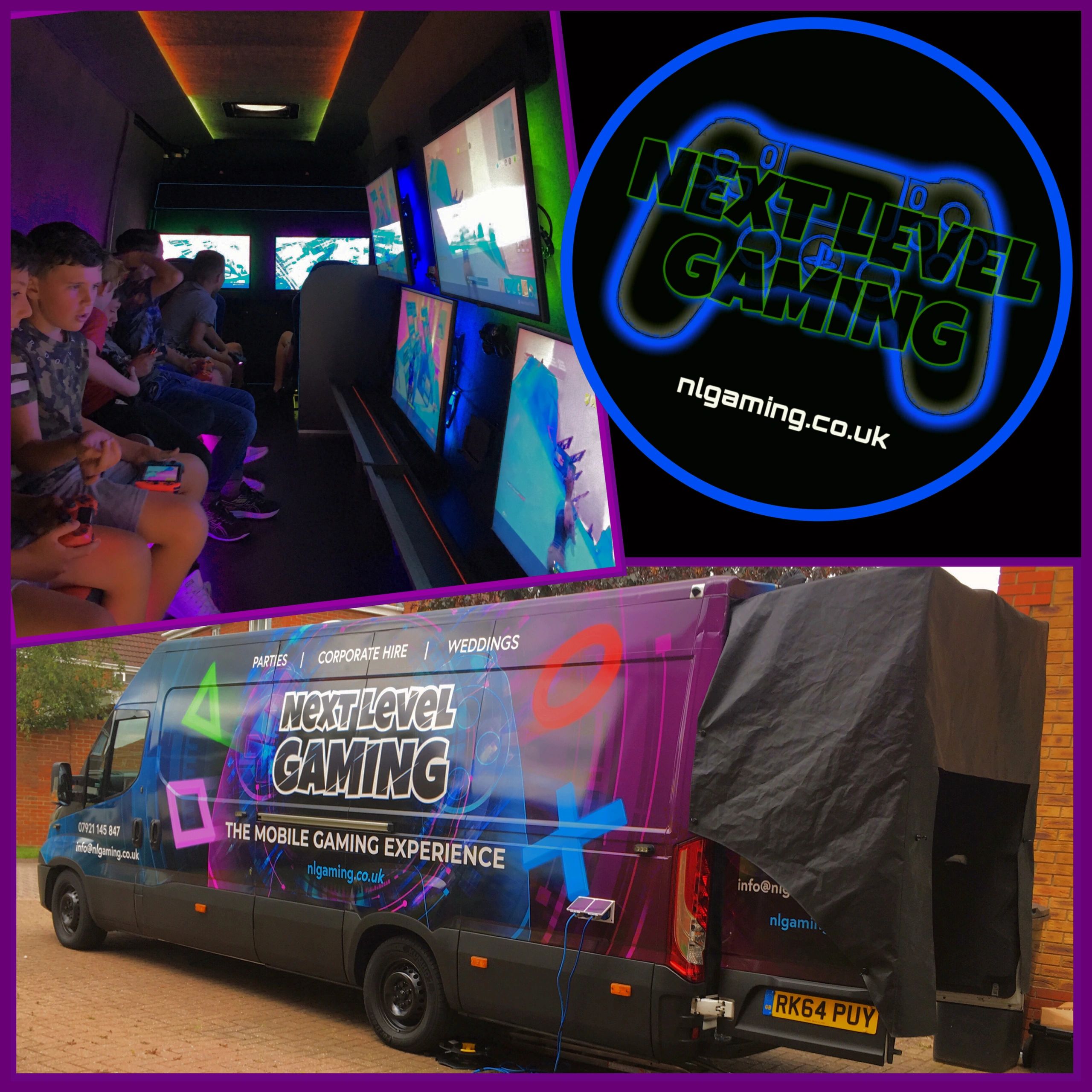 Next Level Gaming Gaming Parties Gaming Party Bus Gaming Van Next