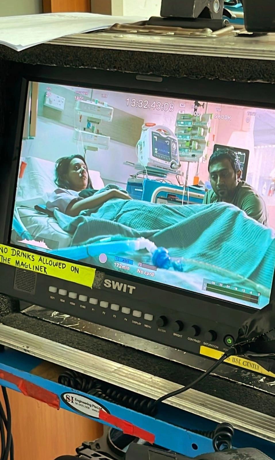 ICU SET UP WITH OUR OWN ICU EQUIPMENTS F OR VASANTHAM DRAMA 2022