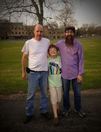 Three David's (My dad, my son, and me)