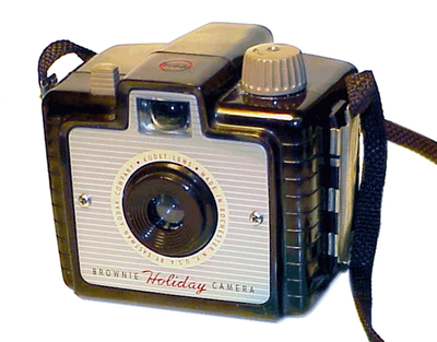 Eastman Kodak Brownie Holiday camera. (c. 1950's)