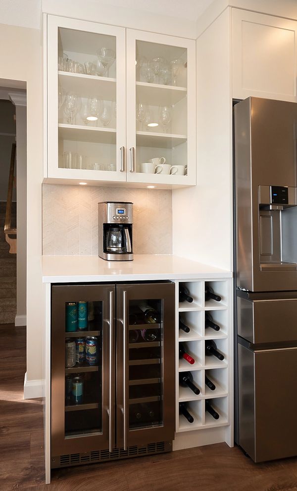 custom kitchen custom cabinetry beverage centre wine cabinet wine fridge wine centre Sue Womersley d