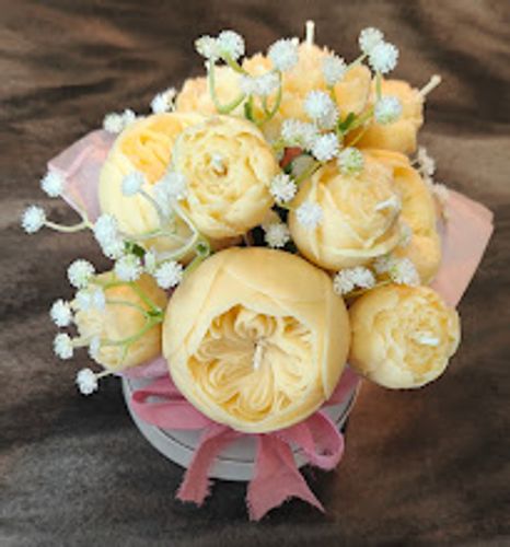 Flower Candle Arrangement