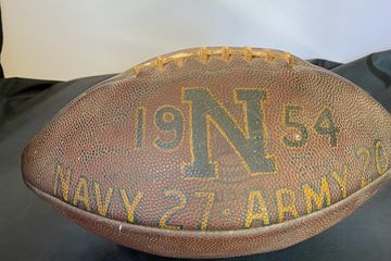 1954 Army Navy Game Used Football 