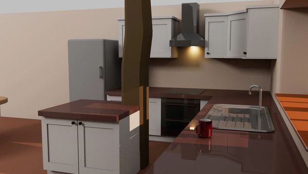 Autodesk Maya scale architectural design