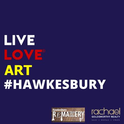 Live, Love, Art in Hawkesbury with Rachael Goldsworthy Realty.